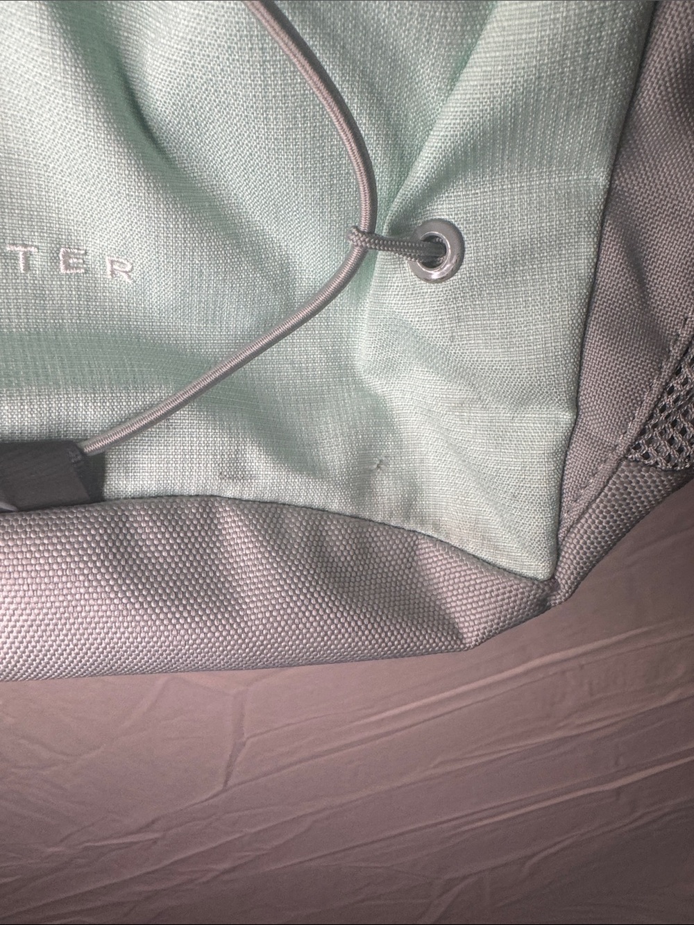The North Face Jester Mint and Gray Daypack Backpack - Picture 6 of 9